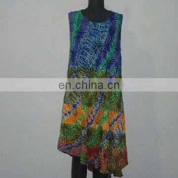 Rayon Tie Dye Dress