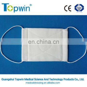 Surgical Gauze Mask With Tie Of High Quality/gauze face mask