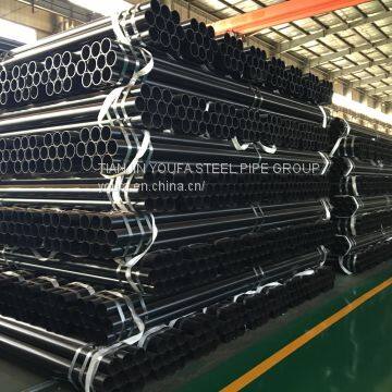 ERW Straight Seam Welded Carbon Steel Pipe ASTM A53/ BS1387/ API 5L