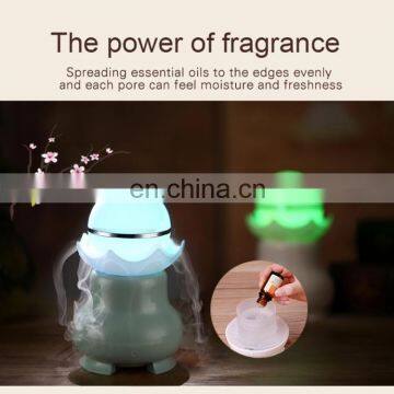 4W USB Charging Night Luminescent Pearl Ultrasonic Aromatherapy Humidifier With LED Colorful Light for Home / Office photo-3
