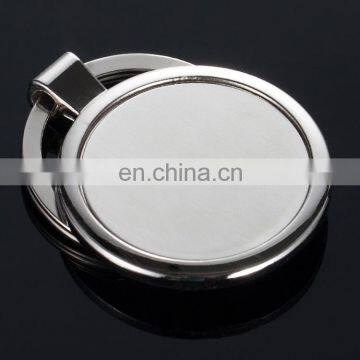 Round Blank Metal Keychain Engraved Logo or Epoxy Logo photo-3