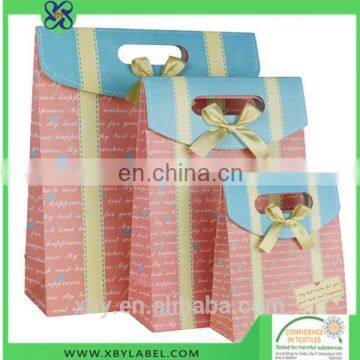 Fancy christmas paper gift bags ,Laminationed Gift Bags