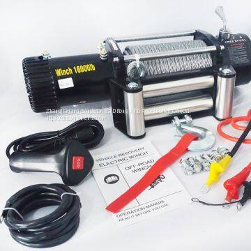 4x4 16000lbs 7248kg Electric Winch Machine/electric Winch 240v/portable Electric Winch photo-2