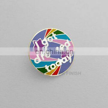 Custom casting gift metal soft enamel lapel pin