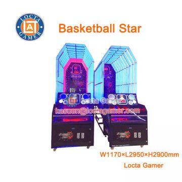 Zhongshan amusement basketball MVP coin operated game machine shooting ball