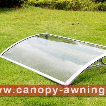 House Door Window Sunshade Rain Aluminium Aluminum Diy pc Polycarbonate Awning Canopy Canopies Shelter Canopies Awnings Cover Shield photo-4