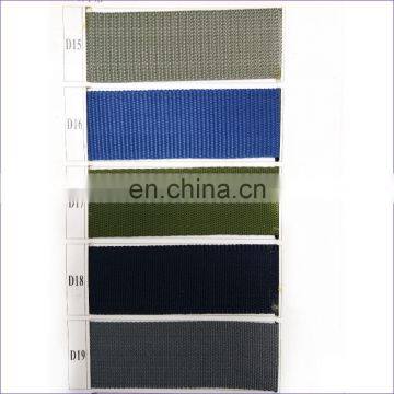 Wholesale polyester, nylon,PP, 30mm flat polyester safety seat belt webbing straps