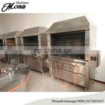 BBQ grill machine/barbecue machine/meat roaster Brazilian Churrascos machine for sale from mona