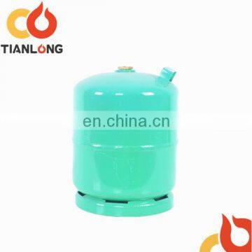 3KG LPG gas steel cylinder with factory good quality