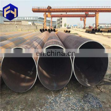 Hot selling ERW welded steel pipe lining plastic with low price