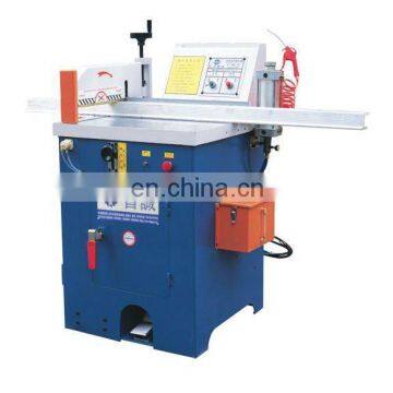 Pneumatic aluminium profile cutting machine