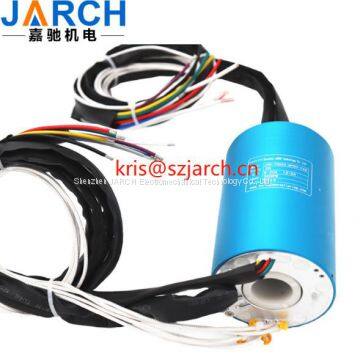 Slip ring scraper for welding robot slip ring harvester slip ring