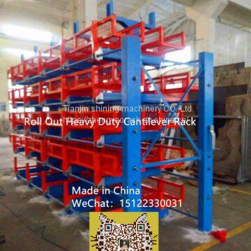 Roller Shaft Storage Rack - Roll Out Rack    Made in China