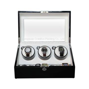 3+7 Automatic Wooden Mechanical Wrist Watch Winder Box Automatic Watch Winder photo-4
