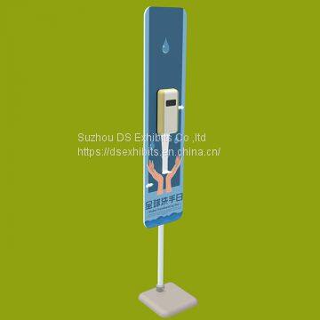 Public Places Auto Sensor Touchless Hand Sanitizer Soap Dispenser Floor Stand photo-3