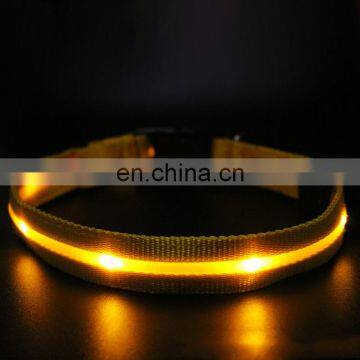Hot Sale Pet Supplies Android USB Charging LED Lighted Dog Collar photo-6