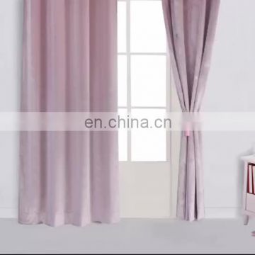 New Design 100 Polyester Velvet Blackout Hotel Curtain