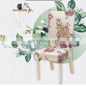 Rural Chair Cover Spandex Fit Stretch With Printed Pattern, Home and Banquet Chair for Hotel photo-4