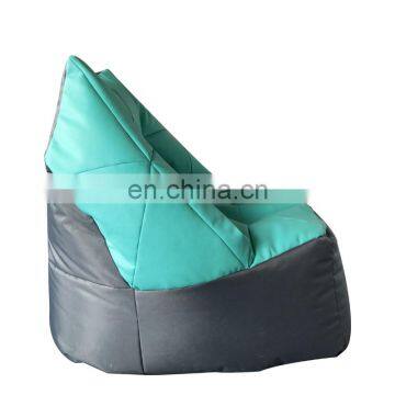 Polyhedral Unfilled Bean Bag Covers Beans Filled PVC Leather Chair Cover photo-6