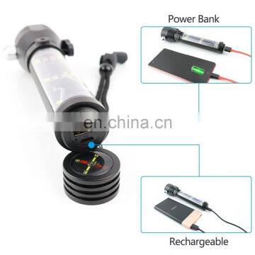 450 Lumen Outdoor Tools Light Emergency LED Flashlight Solar Power Torch Light for Outdoor photo-4