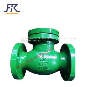 API Stainless Steel/carbon steel Flange End Industrial Swing Check Valve