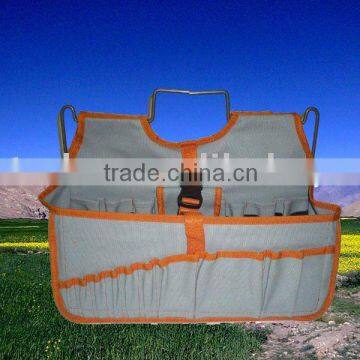 steel canvas garden tool bag