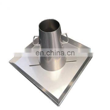 OBRK Stainless Steel Concrete Slump Cone Test Apparatus