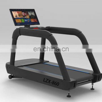 Cheap Price BIg TV Screen Gym Fitness Exercise Running Machine Treadmill Sports Motorized Treadmill