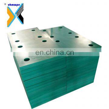 Flat Pads (UHMW-PE Material) for Wharf Fenders, UHMWPE Marine Fender Facing Pad Uhmwpe Marine Boat Fender Tug Boat Fenders
