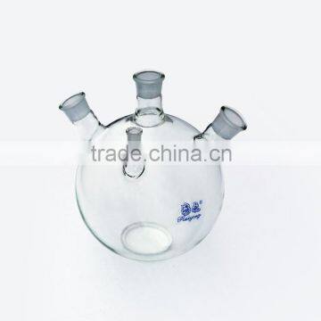 Receiving bottle four neck Flat Bottom Flask