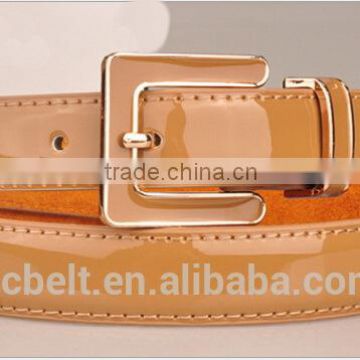 2014 summer season new design of woman fashion PU belt