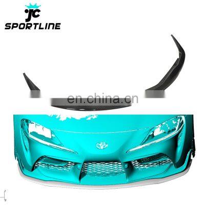 Carbon Fiber A90 Front Bumper Lip Splitter for Toyota GR Supra A90 Edition J29/DB MkV 2019 2020