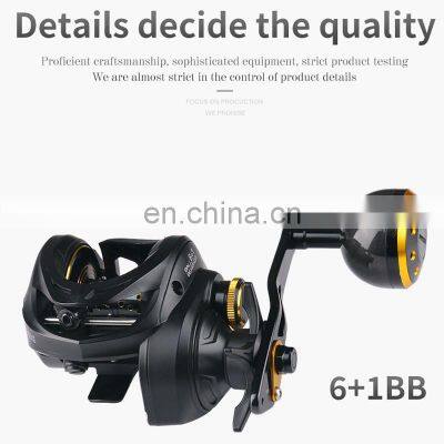 Carbon Shell Drum Reel High Speed 6.3:1 MAX Drag 16KG Saltwater Drag Reel
