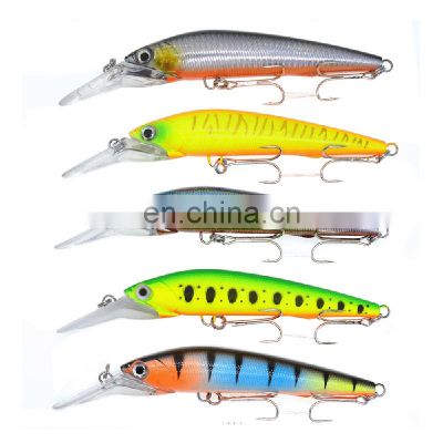 Reflective Painting 5 COLORS 40g 17.5cm Sinking/Suspending water Depth 3-5m Fishing Hard bait Minnow for Trolling Surf Sea Lake