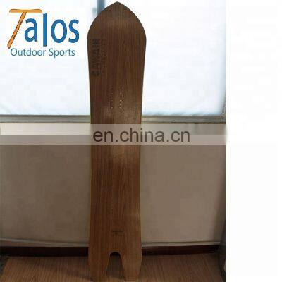 TALOS one piece blan custom pitch tail powder snowboard