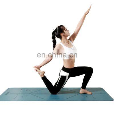 Custom Printed Non Slip Travel Thick Foldable Large Custom PU One Eco Friendly Yoga Mat photo-5