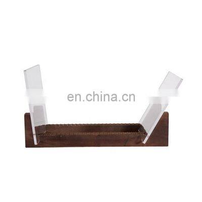 Clear Custom Fashion DVD Organizers Acrylic CD Storage Racks