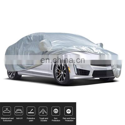 Universal Car Covers Scooter Sun Dust UV Outdoor Auto Full covers Umbrella Car Cover