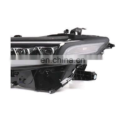 Maictop New Lexu Style Three Eye Headlights H4 H7 Car LED Refit Headlight for Camry 2018 Front Light photo-5