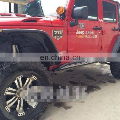 Lantsun For Jeep J L J070)Poison Spider Side Steps for 4 Doors for Jeepwrangler JK 2007--2017 photo-5