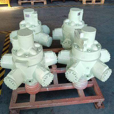 China Brand Tianshu Two/2 Speed Radial Piston Hydraulic Motor Replace Kawasaki Staffa Hmc Series for Sale