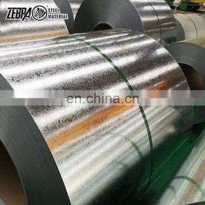 GI Steel Coil DX51D Galvanized Steel Coil Hot Dipped Regular Spangles Galvanized Steel Coil