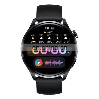 High Quality HW66 Round Smart Watch With GPS Full 420*420 Resolution 3.5D Curved-display for Gift HW66 Smart Watches photo-3