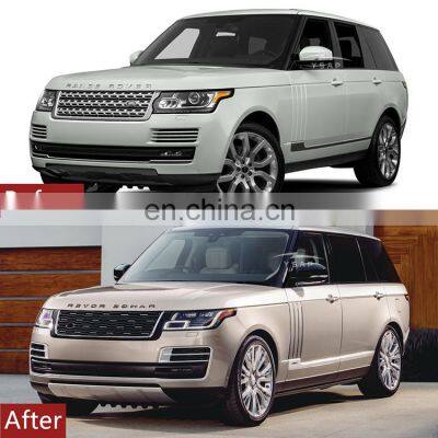 Hot Selling Facelift Body Kit Accessories Grille Head Lamp Tail Lamp for 2013-2017 Range Rover Vogue Upgrade to 2018 SVA Kit
