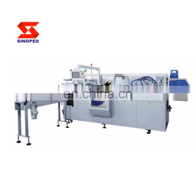 Food Snack Cake Side Pushing Automatic Cartoning Case Packaging Machine Cartoner Line