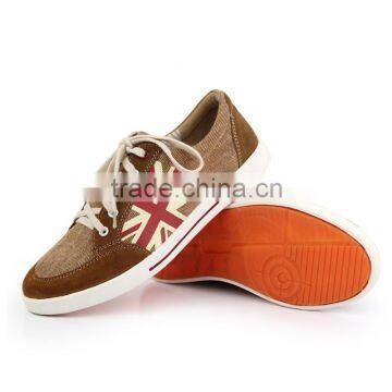 High quality fashion men canvas shoes factory directly sale