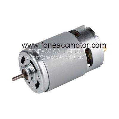 RS-550 36 mm diameter micro brush dc electric motor