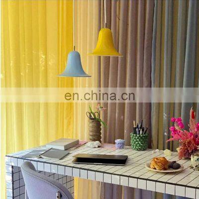 Minimalist LED Pendant Lamp Restaurant Round Horn Hanging Light Modern Single Head Chandelier For Dining Table Bar Decoration photo-2