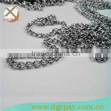 chain for baggings 6mm silver plated