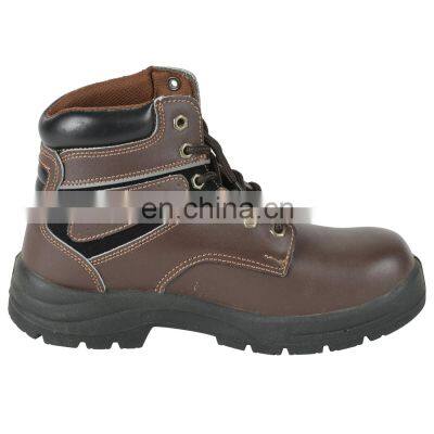 Industrial Genuine Leather Work Steel Toe Cap Safety Footwear Trainer Shoes safety Boots Men Work Boots